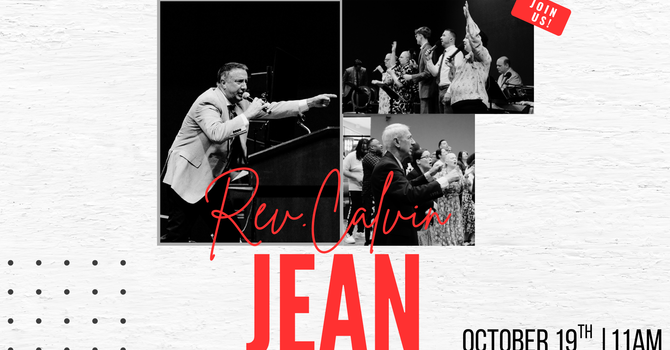 GUEST MINISTER REV. CALVIN JEAN image