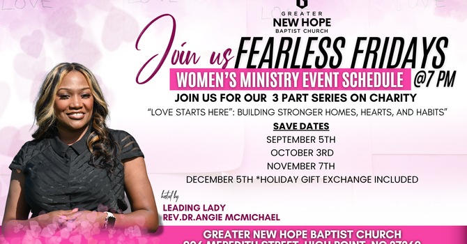 Women's Ministry- Fearless Fridays