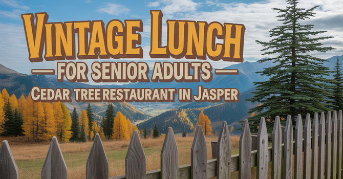 Vintage Lunch This Thursday at Cedar Tree in Jasper image