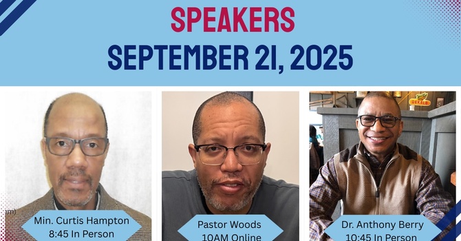 Upcoming Speakers image