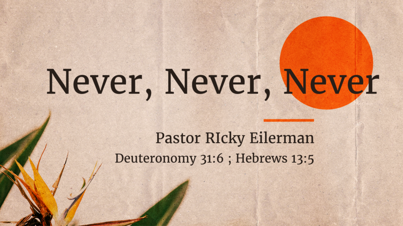 Never, Never, Never