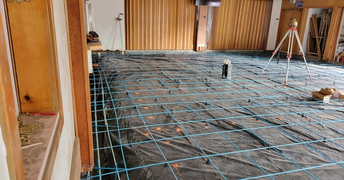 Fellowship Hall Repair image
