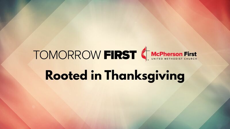 Rooted in Thanksgiving