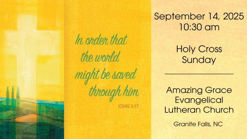 Holy Cross Sunday (14th Sunday after Pentecost)