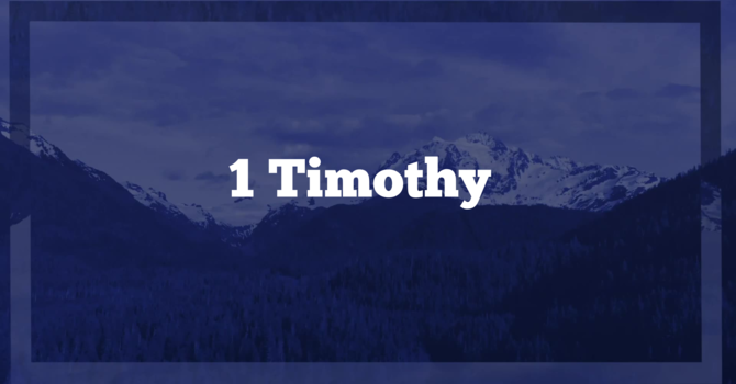 1 Timothy 1