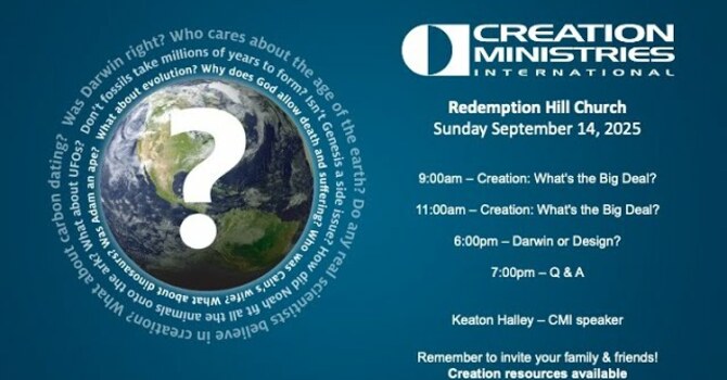 Creation: What's the Big Deal?