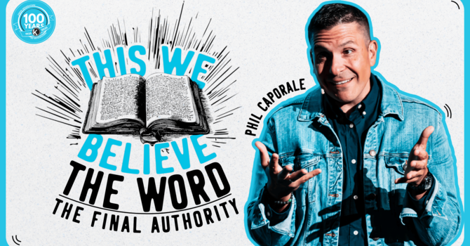 The Authority of Scripture