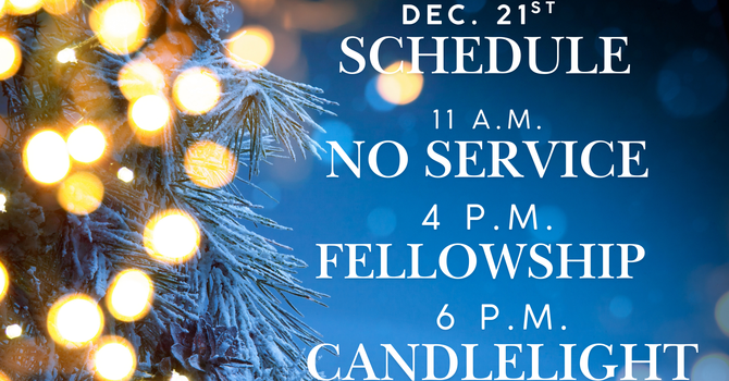 Christmas Candle Light with Fellowship