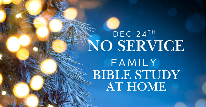 Christmas Eve Family Devotions at Home