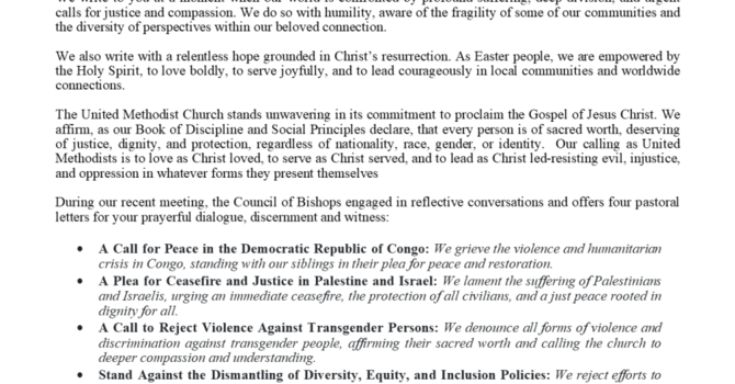 On Justice & Peace image