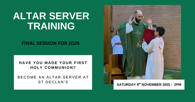 Altar Server Training