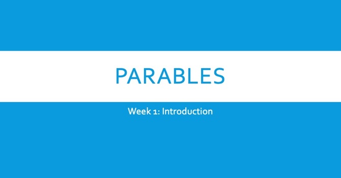 An Introduction to the Parables