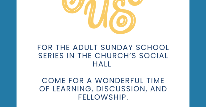 Adult Sunday School