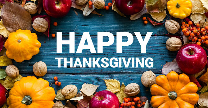 Preschool No School - Thanksgiving Break