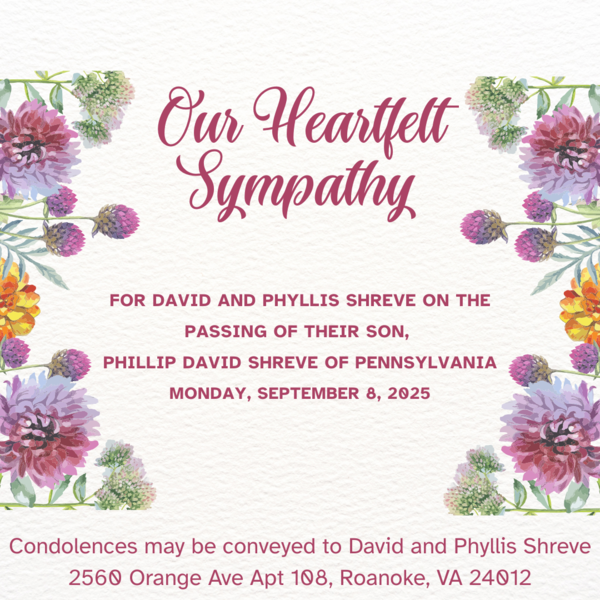 Sympathy and Condolences
