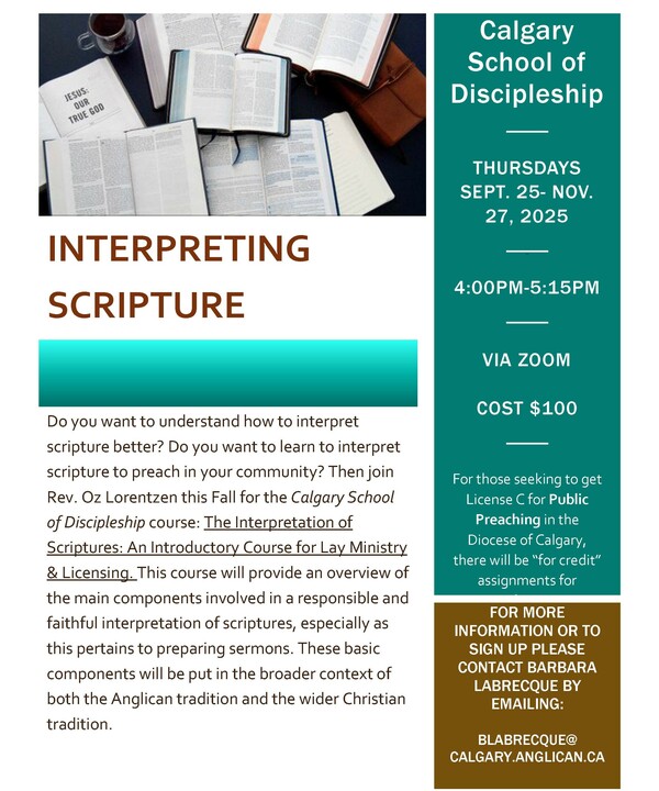 Interpretation of Scripture Course