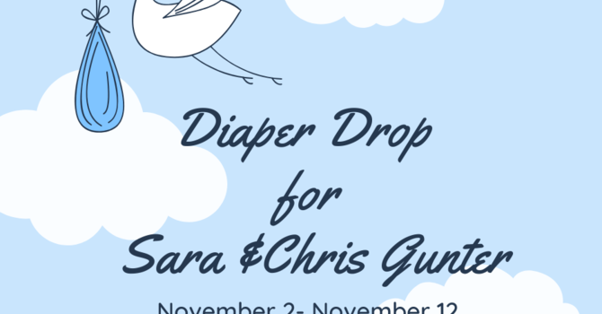 Diaper Drop for Sara and Chris Gunter