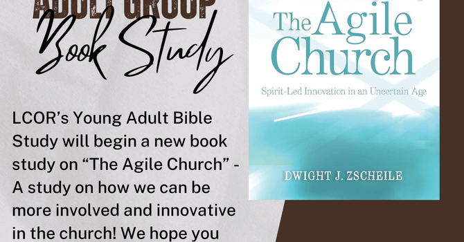 Young Adults Group New Book Study image