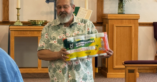 DISINFECTING WIPES DELIVERED image