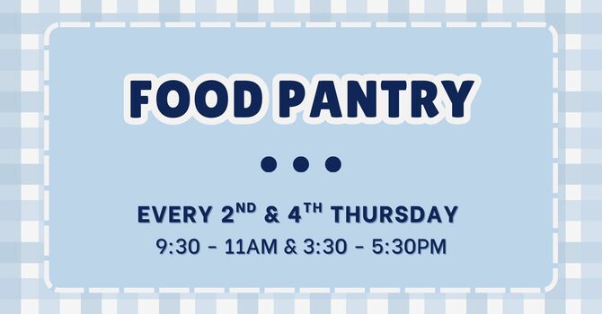 Food Pantry Distribution 
