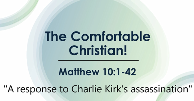 The Comfortable Christian: Signs we may be too comfortable in our faith