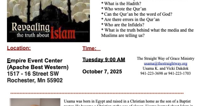Free Speech Forum in Rochester, MN