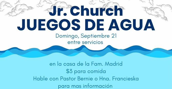 Jr. Church Water Games
