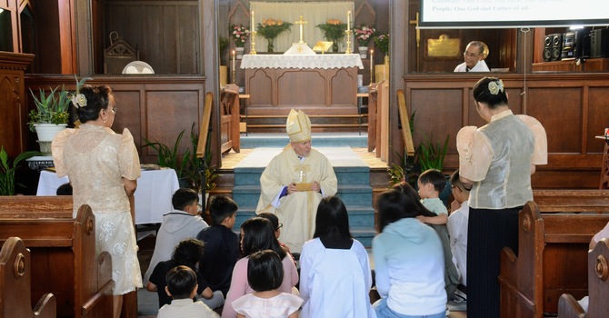 Archbishop Visit's St. Mary the Virgin, Vancouver 