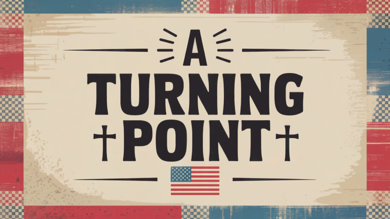 A Turning Point: A Message for the Moment We Face