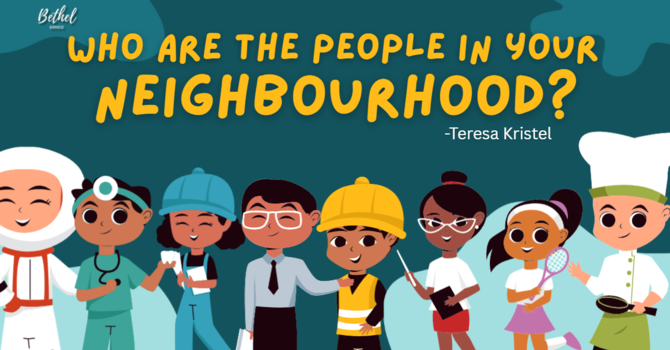 "Who are the People in Your Neighbourhood?" | Teresa Kristel image