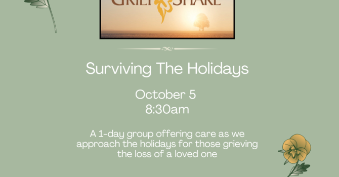 Grief Share Surviving The Holidays