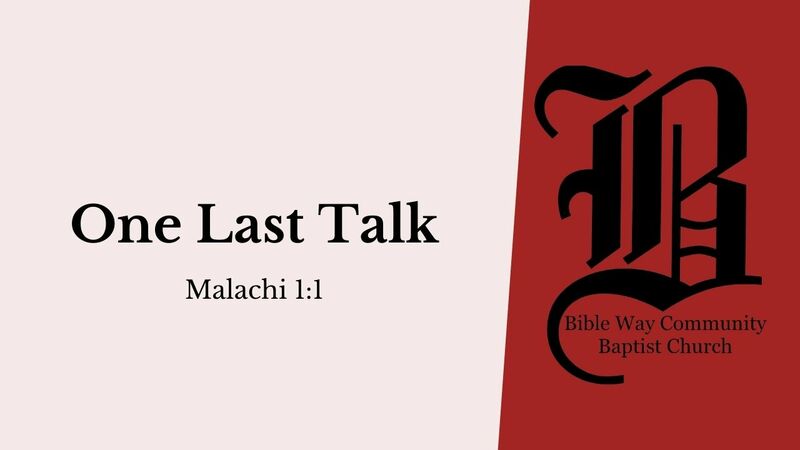 One Last Talk