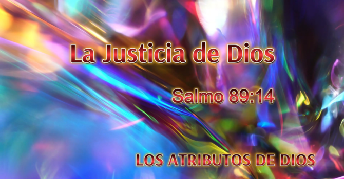 La Justicia de Dios