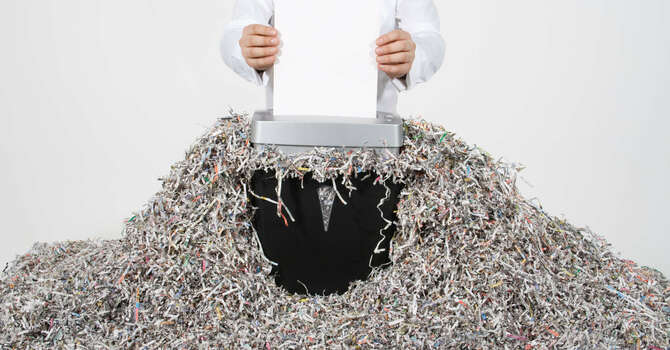 Thrivent Shredding Event