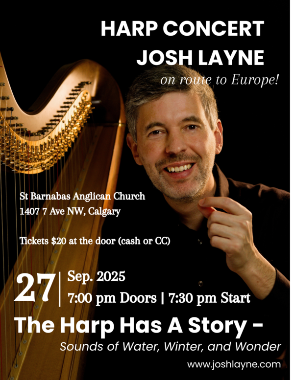 Harp Concert with Josh Layne