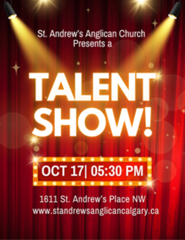 Potluck and Talent Show at St. Andrew, Calgary