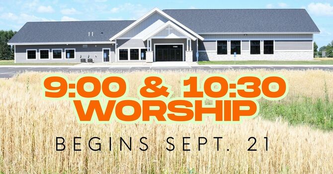 9:00 & 10:30 a.m. Sunday Worship Begins image