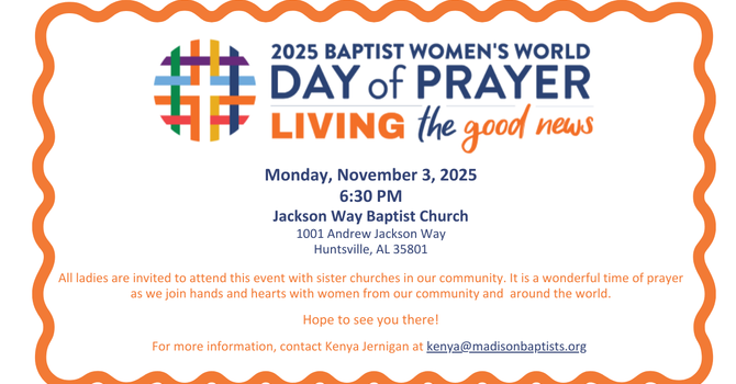 Baptist Women's World Day of Prayer