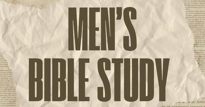 Men's Bible Study 