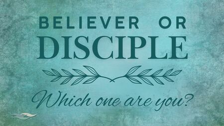 Believer Or Disciple