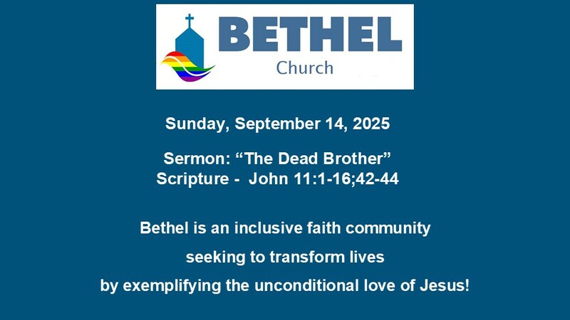 September 14 Worship