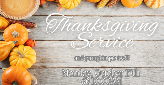 Thanksgiving Service