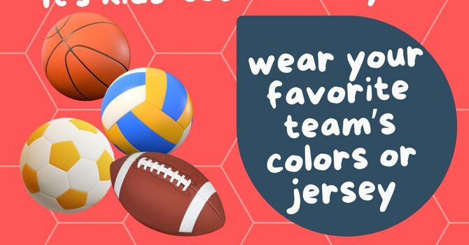 Wear your team's colors or jersey