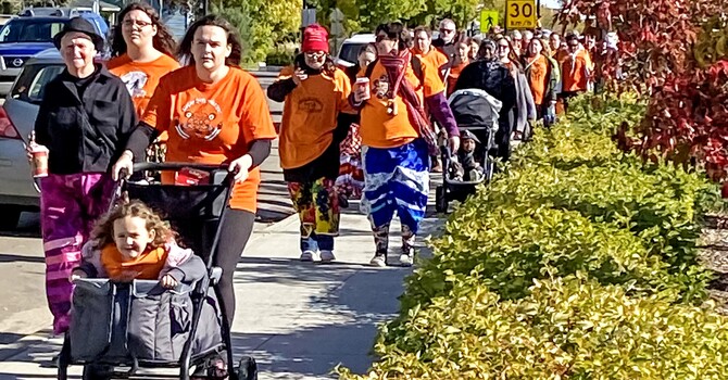Orange Shirt Day Walk with Immanuel, Wetaskiwin