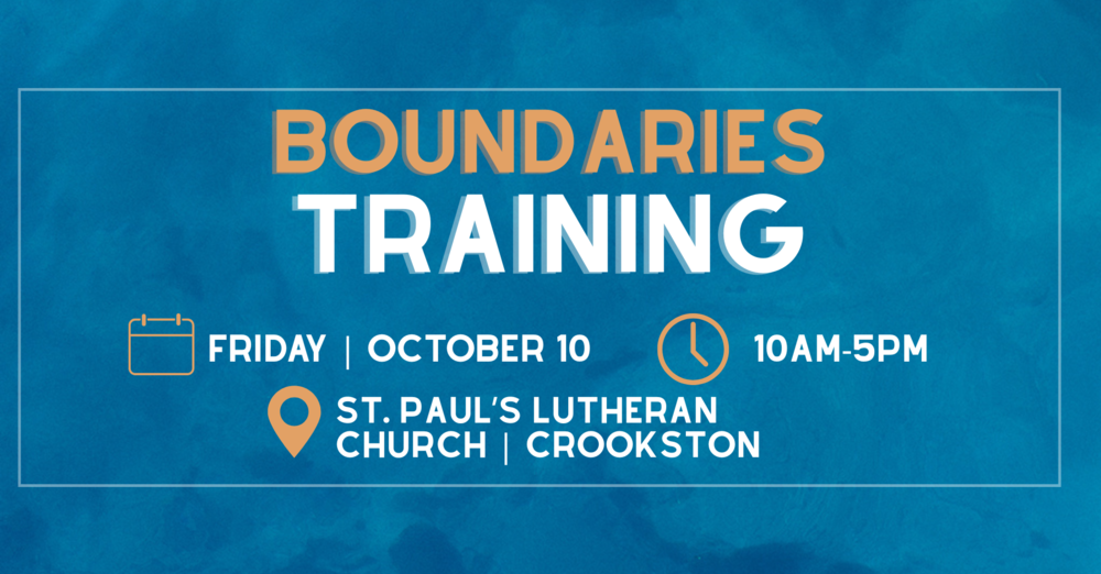 In Person Boundaries Training