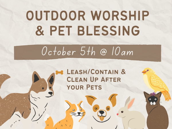 Pet Blessing Worship