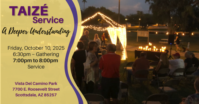 Taize Service In the Park