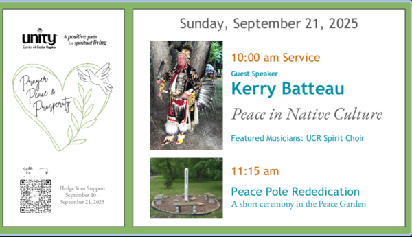 Lesson in Peace & Peace Pole Rededication