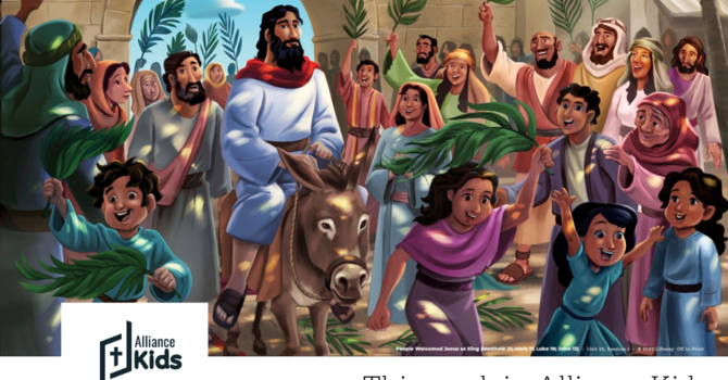 People Welcomed Jesus as King