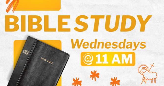 Wednesday Bible Study